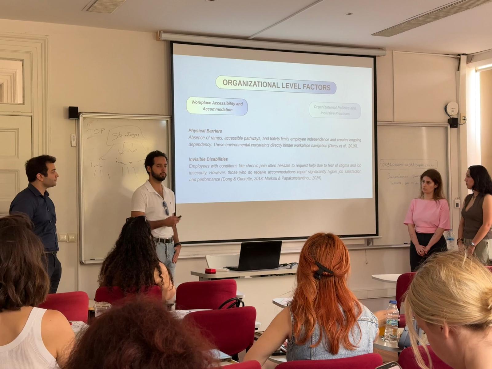 Arda Orak Boğaziçi University thesis presentation, June 2026